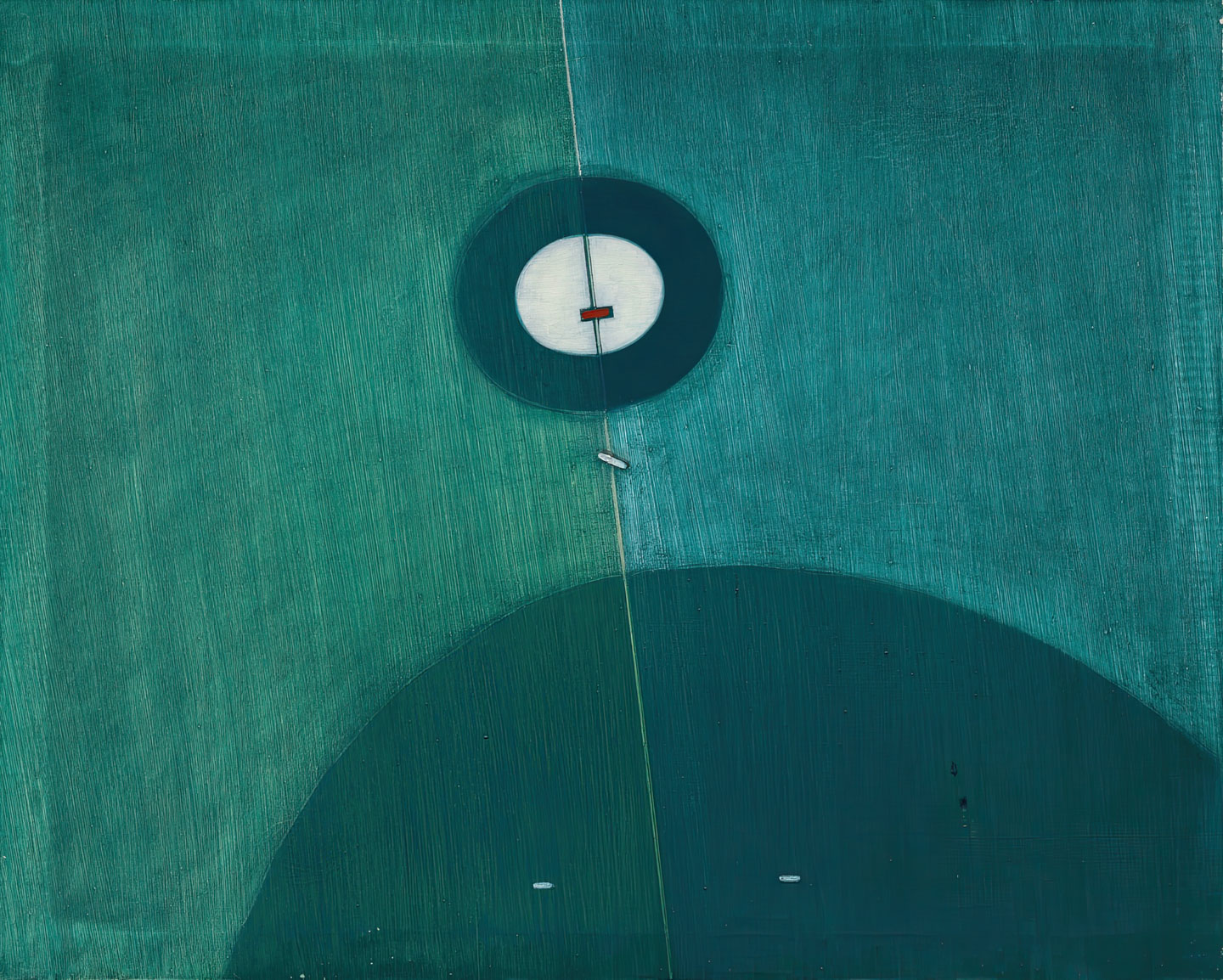 Ho Kan, untitled 1966-1, 2020 23⅚×28⅞ in silkscreen